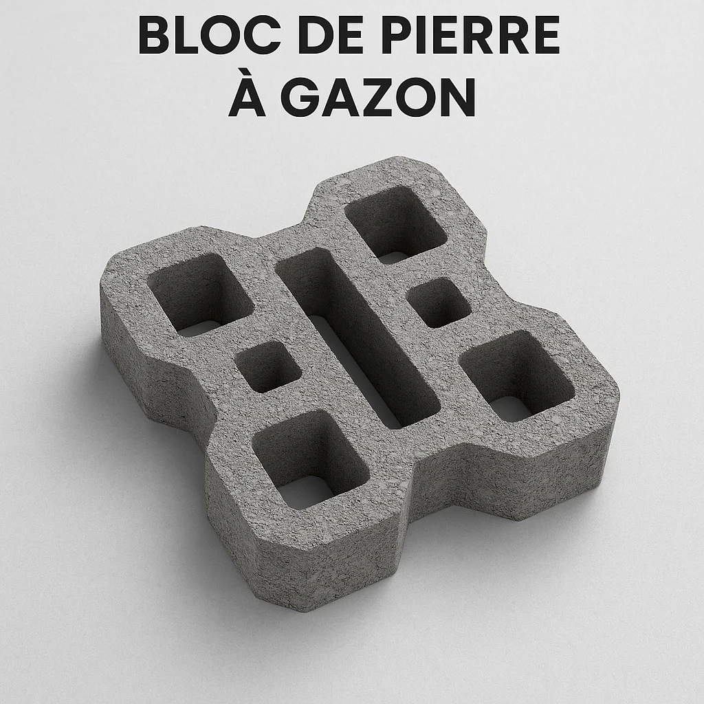 Qu’est-ce Que le Bloc de Pierre à Gazon ?